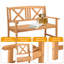 Banc en bois Giles