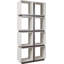 Bibliothèque Airi, bibliothèque, étagère, 5 niveaux, H 71 po, bureau, chambre à coucher, stratifié, contemporain-28331418