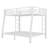 Metal Bunk Bed For Teens And Adults, Space Saving Design
