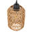 Rattan Tree Floor Lamp With 3 Bulbs Included