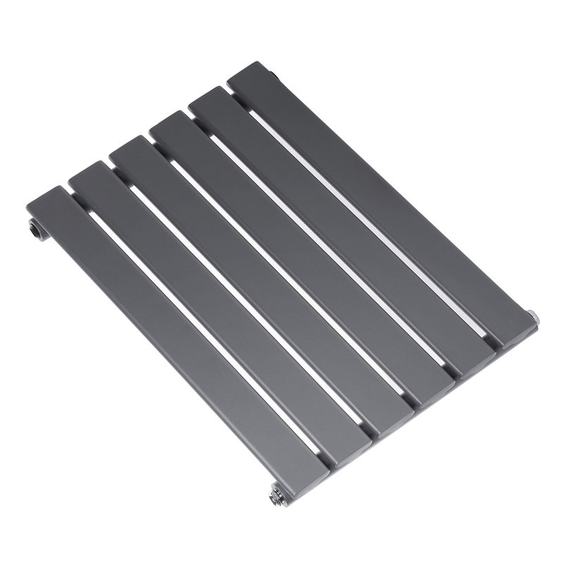 Xanthe Vertical Designer Radiator, Grey
