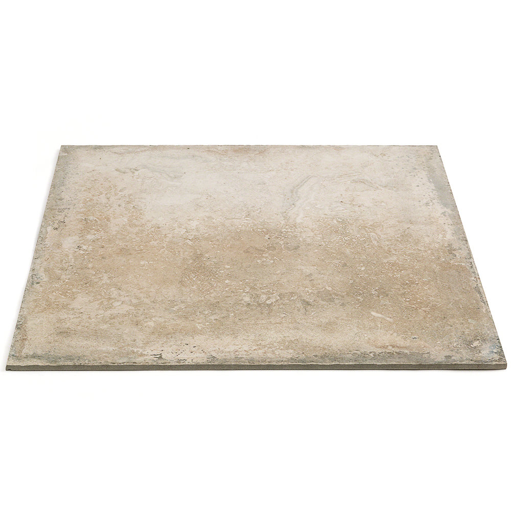 Alcazar 24" x 24" Porcelain Travertine Look Wall & Floor Tile, Delfi