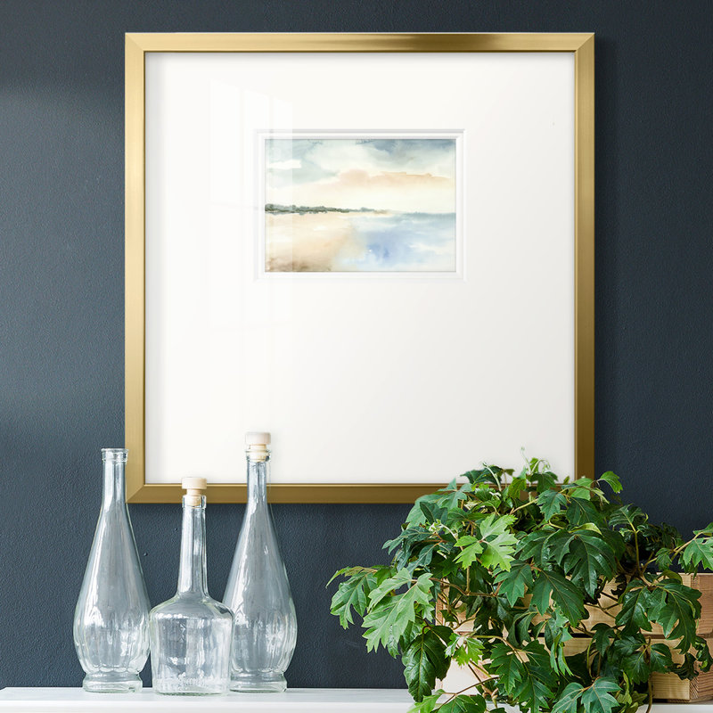 «Simple Seapremium», reproduction encadrée, H 17 po x l 17 po x P 1,25 po