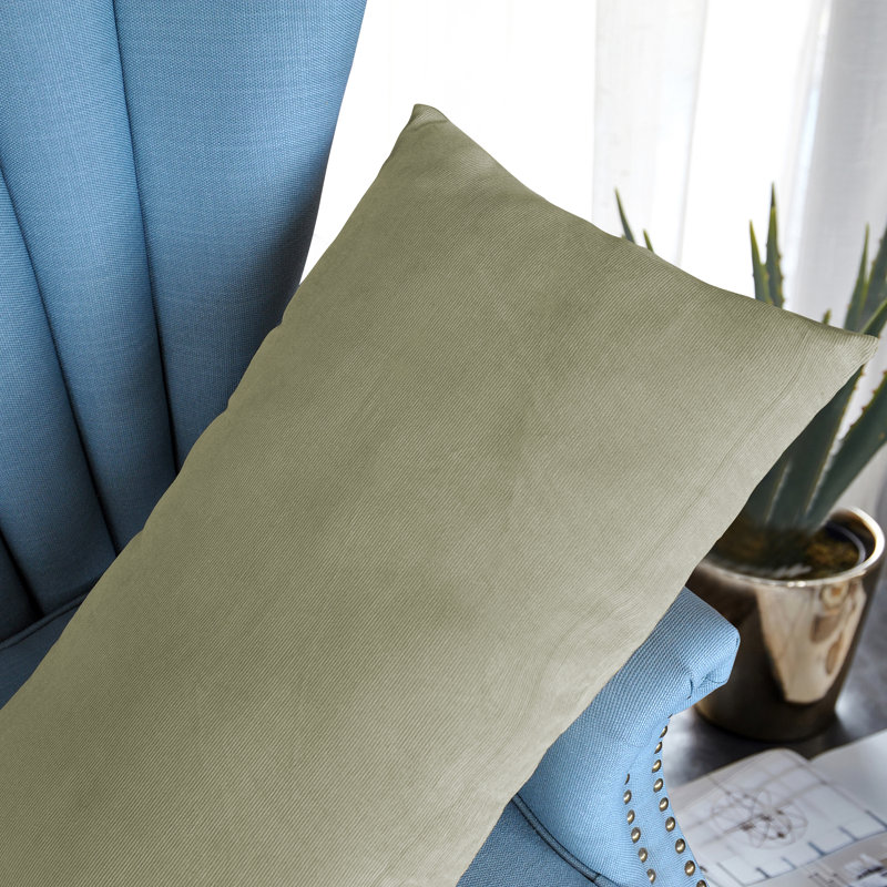 Housse de coussin rectangulaire, Sauge