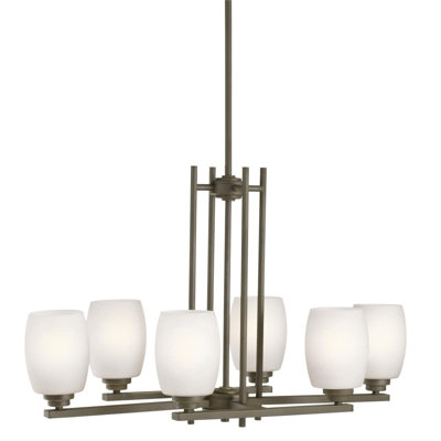 Fareed 6 - Light Modern Linear Chandelier