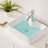 19"X15" Ceramic Rectangular Vessel Bathroom Sink