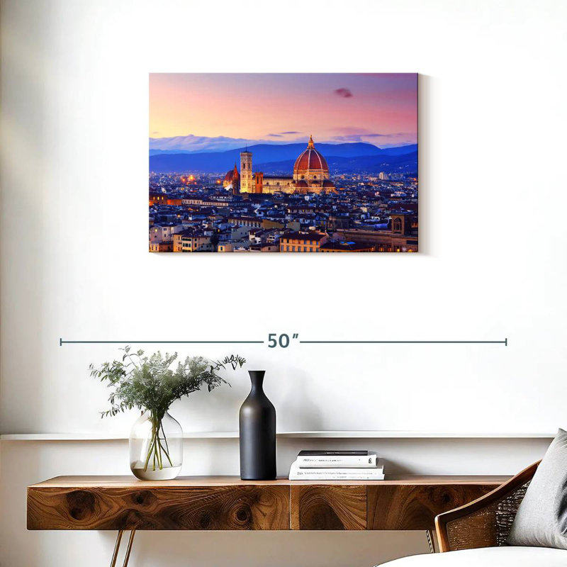 Marchelle Florence Before Dark, 20" H x 30" W