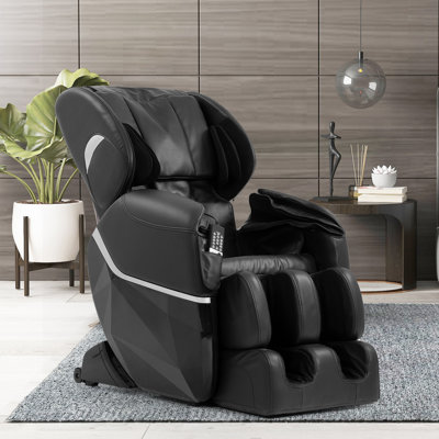 Faux Leather Heated Massage Chair