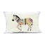 Coussin d'extérieur imprimé Elephant Silhouette & Nature, design par Andy Westface