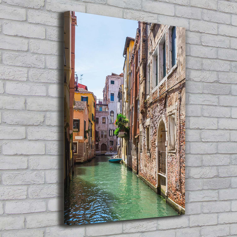 A Swirling - Wrapped Canvas Print