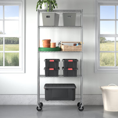 Aranza 36 " W Adjustable Shelving Unit
