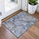 Machine Washable Indoor/Outdoor Xhevrie Blue Rug