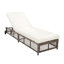 Fauteuil de jardin avec dossier et coussin ajustables en 5 positions-926483048