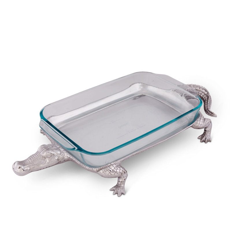 Porte-pyrex rectangulaire design court Alligator
