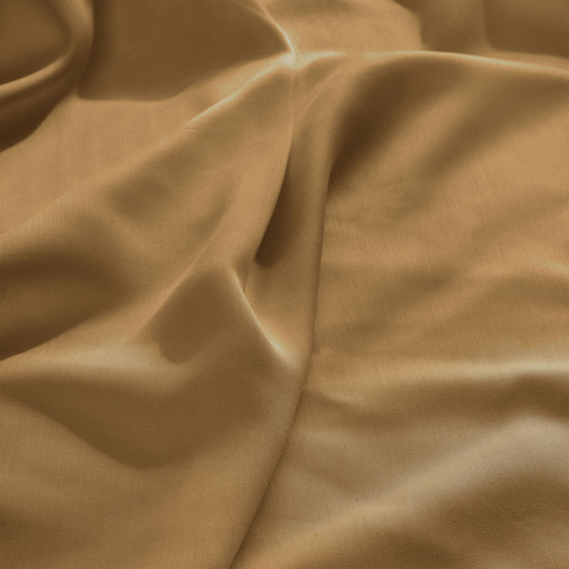 Ensemble de draps à poches profondes en rayonne de bambou à densité du tissage de 300 fils de qualité supérieure, Doré