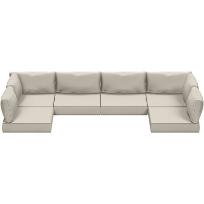 14 Piece  5 Inch Outdoor Cushions For Patio Furniture by Hokku Designs