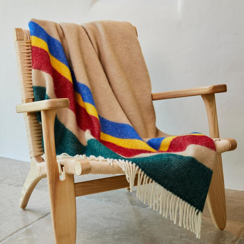 Lifestyle Alaska Blanket with Fringe