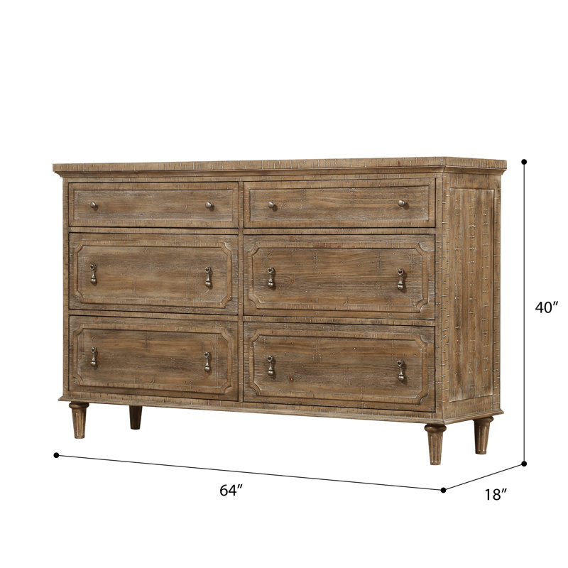 Posey Upholstered Standard Bedroom Set, Queen, 4 Pcs: Bed, 2 Nightstands, Dresser
