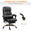 Chaise de bureau à massage à haut dossier et vibration à 6 points, réglable en hauteur pour un confort et un soutien ultimes-1061468244