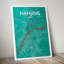 Nanjing City Map 1 Piece Wall Art-1773594735