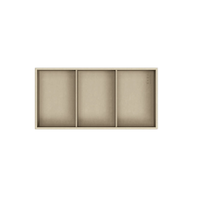 Velours Faux Leather Jewelry Box