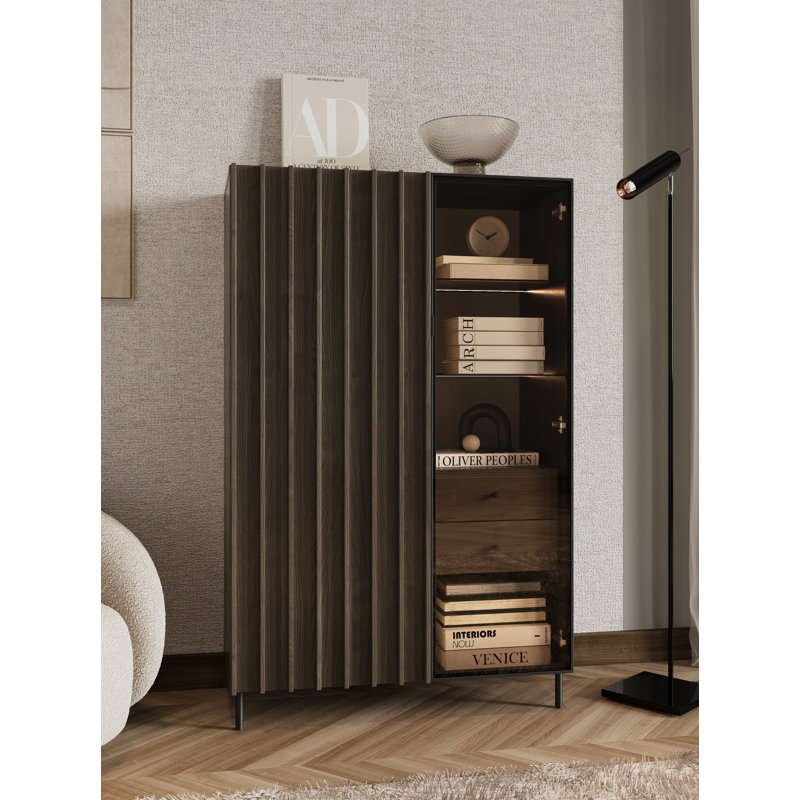 Cressey 144cm H x 92cm W Standard Bookcase