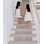 Herringbone Dove Grey Handwoven Cotton Rug