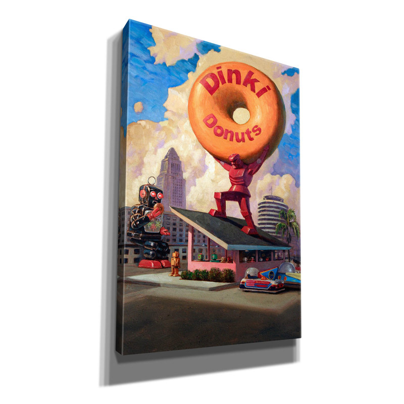 «Robo Atlas» par Eric Joyner, «Robo Atlas on Canvas» par Eric Joyner, reproduction, H 18 po x l 12 po x P 0,75 po