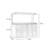 Brown Wood Grain Rectangular Eco Aquarium Tank