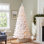 Johvan Pre-Lit Pine Christmas Tree