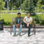 Kiser Metal Outdoor Bench