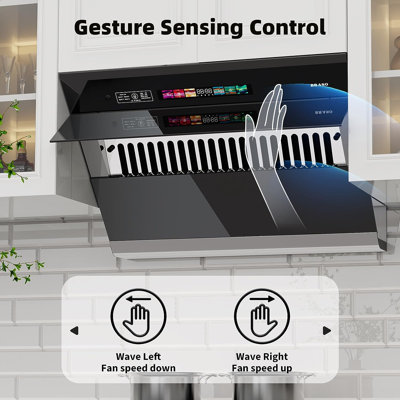Hotte sous un meuble convertible Waveflower 900