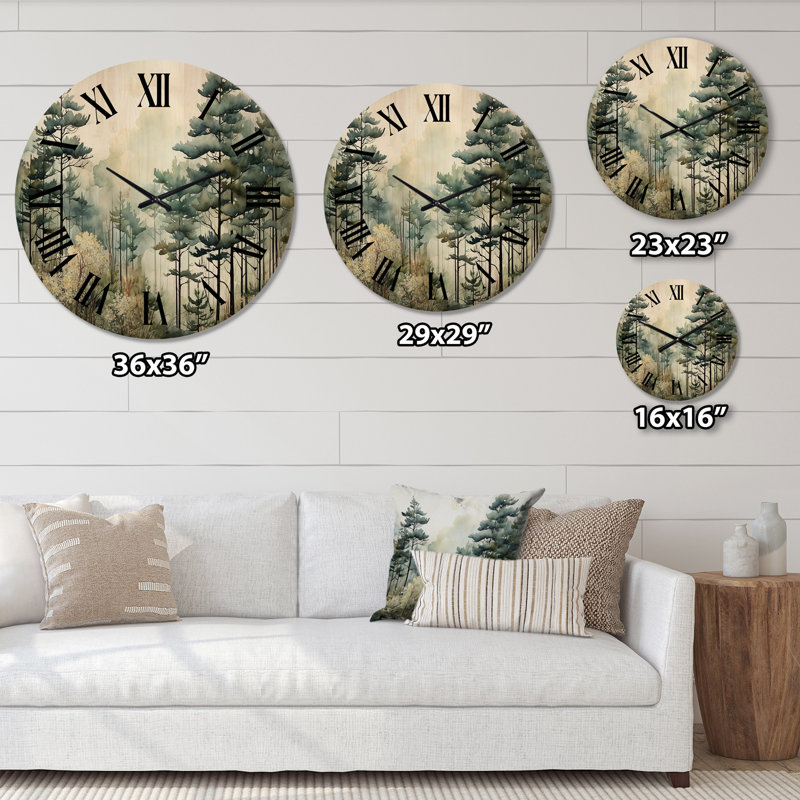 Horloge murale Nyera, Moyenne