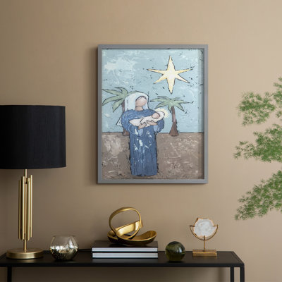 A Silent Night II Framed Print - Solid Wood