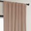 Rideaux en velours moelleux Matra pour chambre à coucher ‑ rideaux obscurcissants pour les fenêtres de salon, panneau simple-1630843105-1636876342