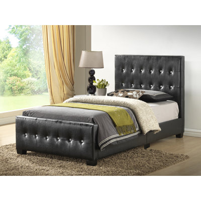 Max Vegan Leather Standard Bed