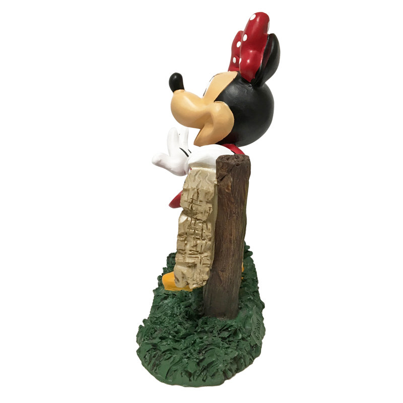 Disney Minnie Mouse Hello Garden Statue