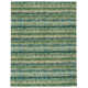 Paint Chip Moss Hand Micro Hooked Wool Rug