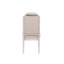 Chaise d'appoint, chaise sans accoudoirs, chaise de salon et chaise de salle à manger Chic 