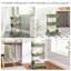 3-Tier Storage Trolley, Rolling Cart, Kitchen Storage Cart With Height Adjustable Shelves, Utility Cart With 2 Brakes, Easy Assembly, For Bathroom, Kitchen, Office
