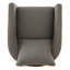 Fauteuil pivotant rembourré Fauteuil club Fauteuil club pour salon, coin lecture et petits espaces-465198484