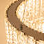 Lustre à gradins 23,62 po