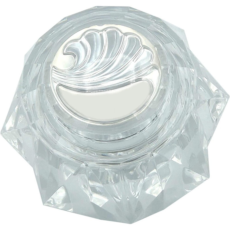 Clear Acrylic Tub and Shower Offset Handle Knob