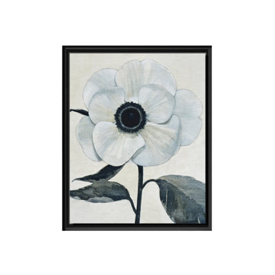 «Graceful Poppy II» par Norman Wyatt Jr. - Peinture à cadre flottant