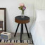 Table d'appoint avec pieds en bois massif-1201511908