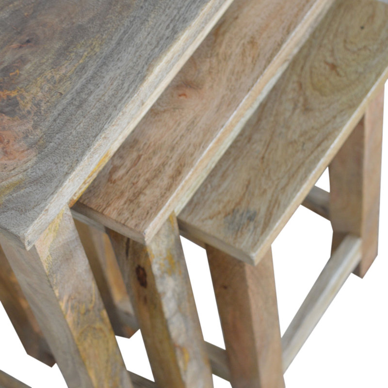 Counter Stool with Solid Wood Frame