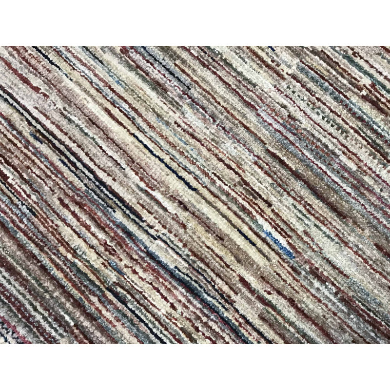 Hand-Knotted High-Quality Beige Area Rug