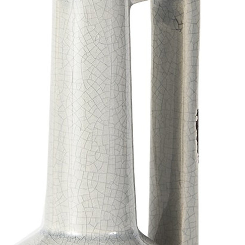 Grand vase en céramique Daral, H 9,45 po x l 5,12 po x P 5,12 po