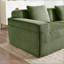 Canapé modulaire à 2 places sans siège, canapé modulaire Cloud avec assise profonde et canapé modulaire moderne à 2 places avec coussins décoratifs-508105719