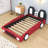 Himke Twin Car-Shaped Bed with Wheels-1182427889